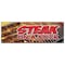 Signmission STEAK ON A STICK BANNER SIGN meat steak beef bbq grill restaurant food B-72 Steak On A Stick - alternate 1